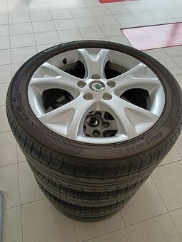 ALU R17 225/45, 5x112 Pallas Letní Škoda, VW, Seat - 2