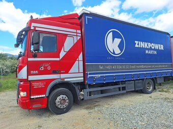 DAF XF 105.460 / SVAN CHT101-17,5 - Tandemová súprava - 2