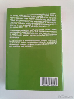Kniha Ztracené město v Amazonii David Grann - 2