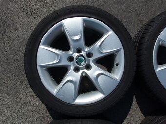 Originální alu kola Škoda Fabia 205/45 R16 - 2