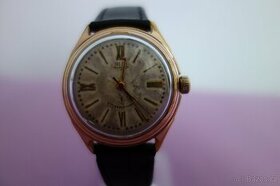 Německé pozlacené hodinky GUB Glashutte Q1 - 2