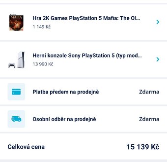 Playstation 5 1TB + Mafia- Old Country - 2