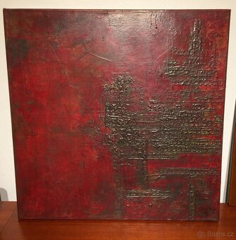 Ladislav Steininger: “Temně červená krajina II.”, rok 2008 - 2