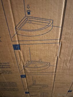 Vanička sprchového koutu 90x90 - 2