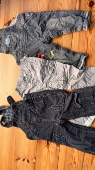 Oblečení modré barvy 80-86 - 2