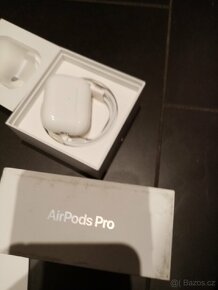 Prodám bezdrátové sluchátka Airpods Pro 2 generace. - 2