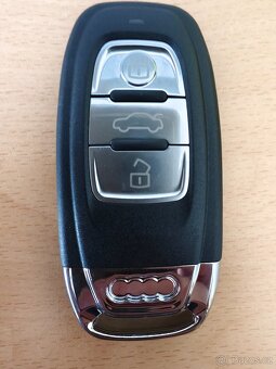Klíč 8T0 959 754 pro Audi A4, A5, A6, A7, A8, Q5 433 MHz - 2