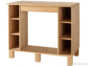 Kuchyňská skříň na vestavěnou troubu, 100 cm, borovice NOVÉ - 2