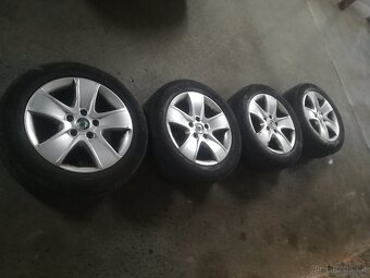 Alu kola originál Škoda Octavia II - 2
