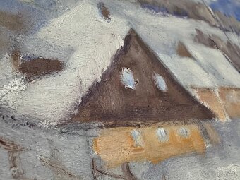 STARÝ MALOVANÝ OBRAZ. - 2