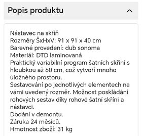 Rohový nádstavec - 2