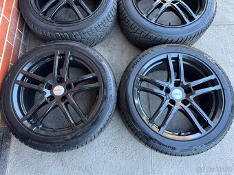 Alu 18" 5x112 škoda "DEZENT Black" zimní 85% SUP3 - 2