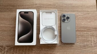 IPhone 15 pro 256GB přírodní Titan - 2