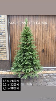 Uměle vánoční stromky do domácnosti i na zahradu - 2