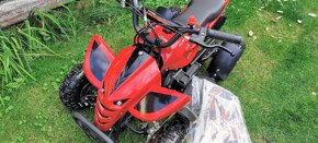 Nová červená dětská čtyřkolka 50ccm Dragon - 2