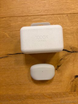 Sony WF-1000X - Stříbrné - 2