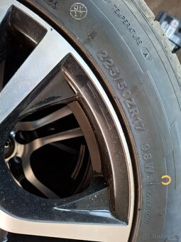 Alu Kola 17" 5x112 Nové pneu Tomket 225/50/17 - 2