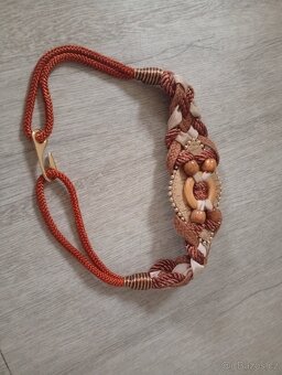 Dámský ozdobný opasek nový - 2