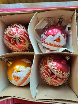 vánoční ozdoby - staré - 2