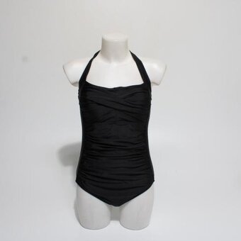 Jednodílné plavky dámské Smismivo L černé - 2