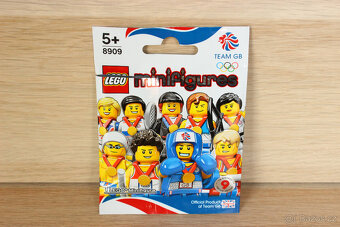 LEGO 8909 minifigurky Team GB - kompletní série - 2