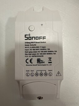 Wifi bezdrátový inteligentní spínač sonoff dualr2 - 2