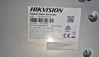 3 x kamera Hikvison, rekoder, router - 2