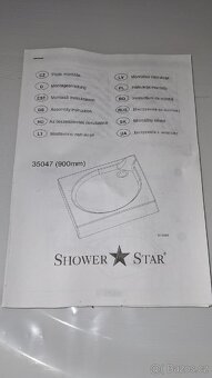 Sprchova vanicka čtvercová - 2