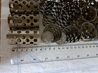 Natáčky kovové vintage - 2