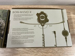 Náhlavní souprava pro vysílačky - Midland Bow-M Evo - 2 pin - 2