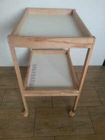 Přebalovací stůl SNIGLAR (buk/bílá) IKEA - 2