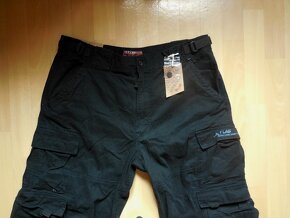 nové pánské JET LAG černé kalhoty kapsáče XL-XXL p.102cm - 2