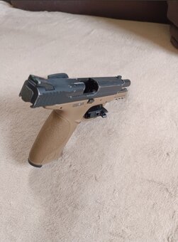 WE M&P 9 big bird green gas airsoft - 2