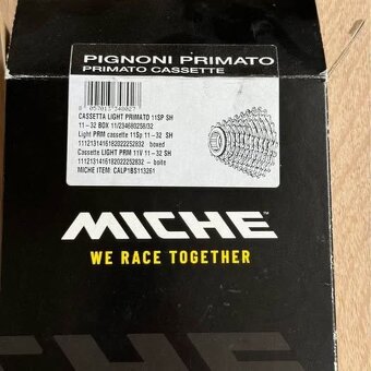 Nová 11 pastorková kazeta Miche (Shimano) 11-32 - 2