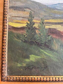 Obraz František Horký, krajina, olejomalba 40x30 - 2