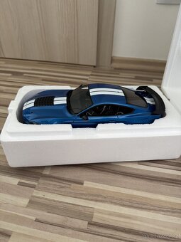 Ford Mustang Shelby GT 500 Blue GT Spirit 1/18 - 2