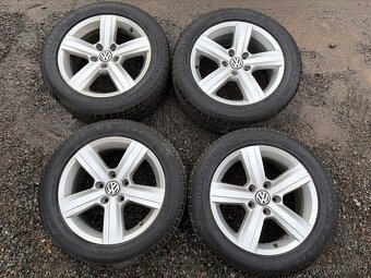 Alu orig sada VW Dover 5x112 6,5J ET46 205/55 R16 - 2