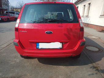 Ford Fusion 1,4 benzín 54kw 2009 - 2