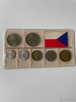 Sada oběžných mincí 1980 - 2