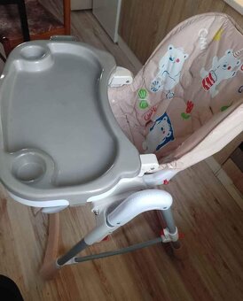 Dětská jídelní židlička se stolečkem - 2
