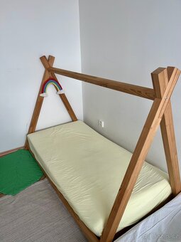 Dětská postel Teepee nízká - 2