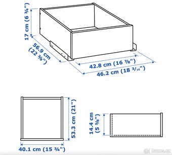 ikea šuplík ikea s proskleným čelem - 2