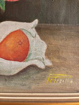 Obraz Petržílka, Vlčí máky, olej na plátně 55x40 - 2