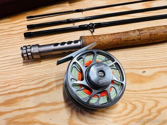 MUŠKAŘSKÝ SET / PRUT HANÁK WAVE NYMPH 390 2,70 M / AFTMA 3 + - 2