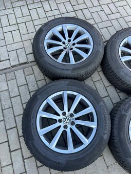 orig. zimní alu kola Merano vw touareg R18 255/60/18 - 2