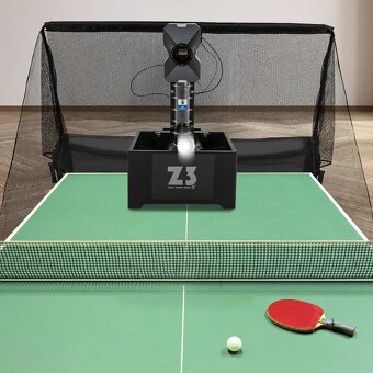 automatický robotický stroj na stolní tenis s dálkovým ovlád - 2