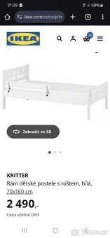 Dětská postel Ikea - 2