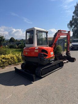 Minibagr Kubota Kx121-3 4tuna 2003 3x lzice - 2
