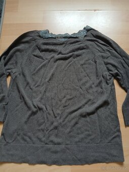 Dámské tričko tmavě růžové - 2