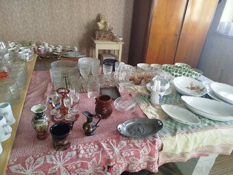 Skleničky porcelán lustry - 2